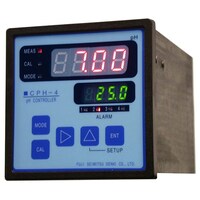 富士精密電機 パネル型 自動校正機能付きpH指示調節計 警報設定4設定 DC4ー20mA絶縁出力 CPH4B2