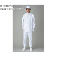 ミヤマ産業 7206B 上下服 ズボン 白
