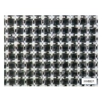 アズワン ステンレスハイメッシュ金網 (検査表付) 綾織 メッシュ635 線径0.02mm 目開き0.02mm