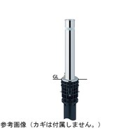 サンポール リフター ステンレス 上下式車止め(バリアフリータイプ)エンド用 φ114.3 交換用本体 LA12KCEBF