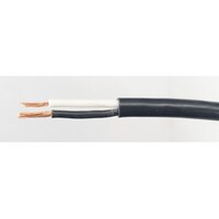 富士電線工業 ビニルキャブタイヤコード ソフト黒 2.0sq 2芯 VCTFS2.0SQX2CR