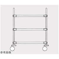 マルゼン オールマイティカート トップハンドルタイプ(ASC30Tシリーズ)棚3段 1065×613×973mm ASC30TL1070SB