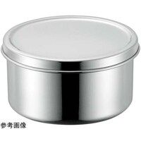 赤川器物製作所 188 丸型調味料入れ(つまみ無)16cm