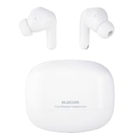 エレコム Bluetoothイヤホン 完全ワイヤレス ANCノイズキャンセリング対応 AAC対応 IPX4 ホワイト LBTTWS20ECWH