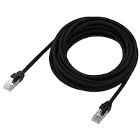 エレコム LANケーブル CAT8 メッシュ 5.0m ブラック LDOCM/BK50