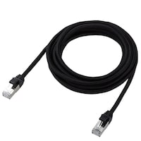エレコム LANケーブル CAT7 メッシュ 3.0m ブラック LDTWSM/BK30