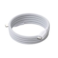 エレコム USB TypeC to USB TypeCケーブル まとまるマグネット ナイロンメッシュ USB Power Delivery対応 最大60W 1.0m ホワイト MPACCTMG10WH