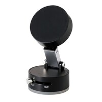エレコム スマホスタンド マグネット吸着 ワンタッチ吸着 折り畳み メタルプレート付属 ブラック PDSMSCWBK