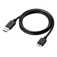 エレコム USB3.0ケーブル AmicroBタイプ 仕様固定 1m ブラック USB3AMB10BK/ID