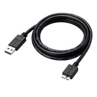 エレコム USB3.0ケーブル AmicroBタイプ 仕様固定 1.5m ブラック USB3AMB15BK/ID