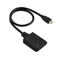 エレコム HDMI分配器 4K30Hz対応 1入力(HDMI)+2出力(HDMI) ブラック VSPHD4K120BK