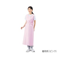 フットマーク 入浴介護用エプロン (ひもタイプ) ピンク/M 403306 M