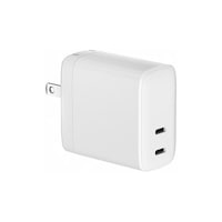 磁気研究所 2台同時充電対応PD45W AC充電器 HDAC2P2C45WH