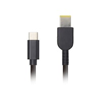 ヤングトップ USB TypeC ノートPC電源ケーブル 65W 角型タイプ(Lenovo/NEC向け)1.5m USBCTODCSQ15M