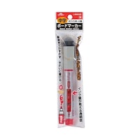 レイメイ藤井 【10本セット】 直液式ボードマーカー 中字 油性 レッド LBM26RX10