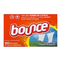 P&G 【6箱入】 柔軟剤シート バウンスシート アウトドアフレッシュ160枚 IPG8003X6