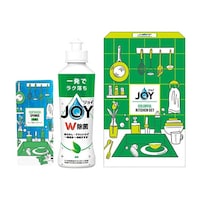 アズワン 【5セット】 ジョイカラフルキッチンセット 緑茶の香り 除菌ジョイコンパクト(170mL)・コップ 22554904X5
