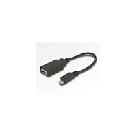 アズワン USBホストケーブル 0.16m USBH015BK