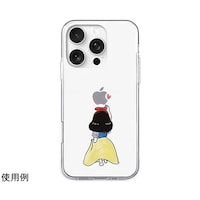 アズワン エイカン ソフトクリアケース for iPhone 16 Pro Max お姫様 AK27002i16PM
