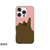 アズワン エイカン ソフトクリアケース for iPhone 16 Pro チョコストロベリー AK27028i16PR