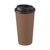 アズワン 【5個セット】 ダブルウォールタンブラー550mL(コーヒー配合タイプ)2層構造・約550mL・約φ92 22549408X5
