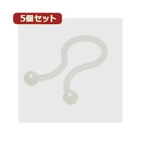 アズワン 5個セットツイストケーブルバンド 内径:24mm 20個入 FTT24X5