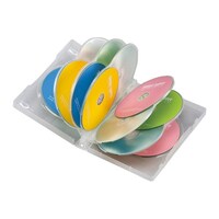 サンワサプライ 【5個セット(3枚×5)】 DVDトールケース(12枚収納・3枚セット・クリア) DVDTW1203CLNX5
