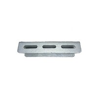 イシグロ B200FG プレスチャンネル<ドブメッキ>75×200×40×(10×45)×(12×15)×16×100 B200FG_*