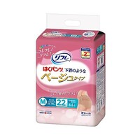 リブドゥコーポレーション リフレ はくパンツ 下着のようなベージュタイプ M 22枚×6袋 18923