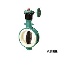 トモエバルブ K バタ弁【アルミ・SCS14・シート/シリコン・ギア・給水】 700ZS2F_65A
