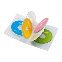 サンワサプライ 【5個セット(3枚×5)】 DVDトールケース(6枚収納・3枚セット・クリア) DVDTN603CLNX5