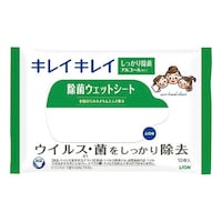 ライオン キレイキレイ除菌ウェットシート(アルコールタイプ)10枚 4381026 ※2セット以上から注文可能(販売価格は1セット単位の価格)