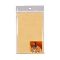 パール金属 【10セット】 ラフィネ ペーパーお菓子袋マチ付 L クラフト 4枚入 D6259X10