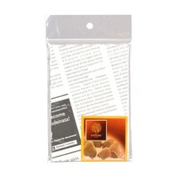 パール金属 【10セット】 ラフィネ ペーパーお菓子袋マチ付 M ニュースペーパー 4枚入 D6260X10