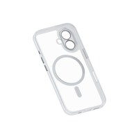 アズワン ミアック レンズガード一体型MagSafe対応クリアケース for iPhone 16 スモーキークリア MA27200i16