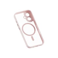アズワン ミアック レンズガード一体型MagSafe対応クリアケース for iPhone 16 ピンク MA27196i16