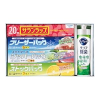 アズワン ロイヤルスタイルキッチンセット YSW12D(サランラップ・ストックバッグ・フリーザーバッグ・ジ 22558114