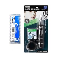 アズワン ノーズトリマー ポーチ付き + アルカリ乾電池 単3形10本パックセット CHOMP302BK+HDLR6/1.5V10P