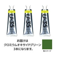 ターナー色彩 【3本×3セット】 U35 クロミウムオキサイドグリーン60mL TURNER108761X3