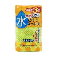 東和産業 【10セット】 アクリルネットクリーナー 3個入 12752X10