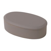 ヤマコー てまひま工房 大人モダン弁当箱 くりぬき弁当箱 スモーキーグレー yamaco78556