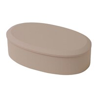 ヤマコー てまひま工房 大人モダン弁当箱 くりぬき弁当箱 スモーキーベージュ yamaco78557