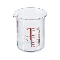 HARIO 耐熱ガラス製メジャーカップ100 MJC10RBK