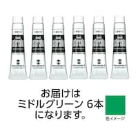 ターナー色彩 【6本×5セット】 ポスターカラー 11mL 26 ミドルグリーン TURNER108842X5