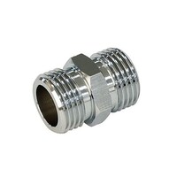 イシグロ IVALUE IVLN13G フレキ用平行ニップル 黄銅 IVLN13G_G1/2XG1/2 ※2個以上から注文可能(販売価格は1個単位の価格)