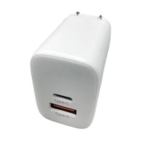 磁気研究所 【5セット】 USB充電器 PD20W TypeCx1/TypeAx1 スイングプラグ採用 ホワイト HDAC2P20WHX5