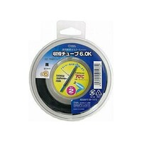 オーム電機 【10本セット】 収縮チューブ φ6mm ブラック 2m 091573 DZTR60KX10