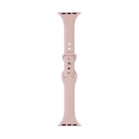 アズワン Apple Watch 38/40/41/42mm バンド CORVIN スリムシリコンバンド ピンク LNAW41B01PK