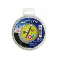 オーム電機 収縮チューブ φ3mm ブラック 2m 091571 DZTR30K ※2セット以上から注文可能(販売価格は1セット単位の価格)