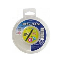 オーム電機 収縮チューブ φ3mm クリア 2m 091568 DZTR30C ※2セット以上から注文可能(販売価格は1セット単位の価格)